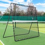 Jumbo Tennis Rebounder [9ft x 7ft] Training Tool | Tennis Practice Equipment | Outdoor Rebounder | Solo Tennis Trainer for All Players | Tennis Trainer Rebounder