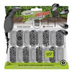 Slipstick GorillaOutdoor Berber Furniture Feet Pads with Clear Sleeve Sock (16 Pack) Weatherproof Outdoor Furniture Sliders for Medium Rectangular Legs