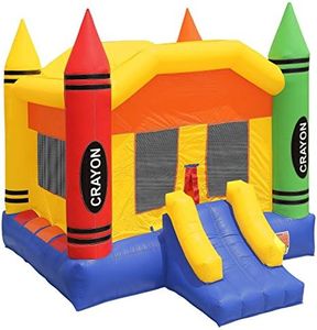 Inflatable HQ Commercial Grade Crayon Bounce House 100% PVC with Blower