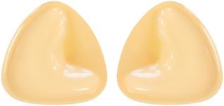 Auftl Double-Sided Sticky Bra Pads Inserts, Invisible Lift Push Up Adhesive Boob Breast Pads for Women, Ultra Instant Lift Waterproof Silicone Bra Cups for Sports Swimsuits Dress, A-D Cup