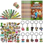 YOOYEH 82pcs Minecraft Keychains, 1