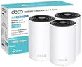 TP-Link Deco XE75 Pro(3-pack) AXE5400Mbps Mesh WiFi 6E System, True Tri-Band Speed, 2.5 Gbps Port, AI-Driven, Coverage up to 7200ft², WiFi Router and Extender Booster, Gaming & 4K, Easy Setup