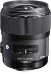 Sigma 340306 35mm F1.4 DG HSM Lens for Nikon - Black