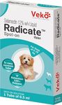 Veko RADICATE Spot On for Dogs | Tick,Flea,Mites | 1 Tube of 0.5 ml