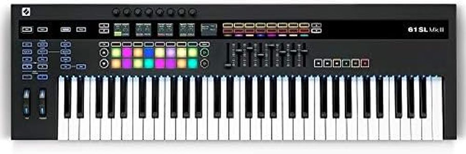 Novation 61SL MkIII MIDI and CV Equipped Keyboard Controller with Sequencer