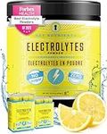 KEY NUTRIENTS 90 Servings Electrolytes Powder No Sugar - Refreshing Lemonade Electrolyte Drink Mix- No Calories, Gluten Free Electrolytes Powder - Keto Friendly, Non GMO, Made in USA