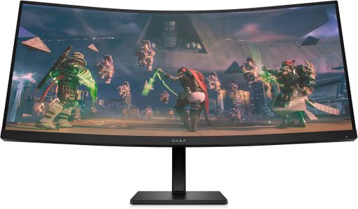 HP OMEN 34c Curved Gaming Monitor – 34'' WQHD, 165Hz, FreeSync, HDMI