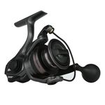 Abu Garcia Beast Spinning Fishing Reel, Size 3500, One-Piece Alloy Frame, Oversized Aluminum Duragear System, Power Stack Carbon Matrix Drag System