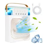 LUCKYMORDEN Mini-cooler-for room-cooling-mini-cooler-ac-portable-air-conditioners-for Home-Office-Artic-Cooler-3-In-1-Conditioner-Humidifier-Purifier-Mini-Cooler-Multi