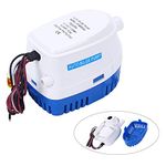 Amarine Made Automatic Submersible Boat Bilge Water Pump 12V 750gph Auto with Float Switch for Boat RV Marine Industrial