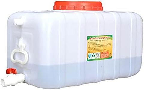 Reservoir eau Transporteur d'eau en plastique 200L Conteneur d'eau d'urgence Camping Transporteur de stockage d'eau Distributeur de boissons avec robinet Utilisation en camping-car ou en ca(Size:200L)