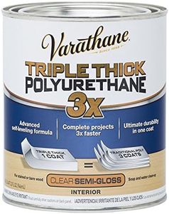 Rust-Oleum 284472 Varathane Triple Thick Polyurethane, Semi-Gloss
