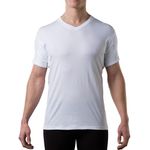 The Thompson Tee Men's - V-Neck, S, White