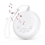 LOFICOPER White Noise Machine, Rechargeable Portable White Noise Machine with 10 Soothing Nature Sounds, Noise Monitoring, Timer & Memory, Sleep Aid Sound Machine Baby for Travel, Rain Sound Machine