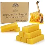 Eco Lux 8 Yellow Beeswax Blocks 100