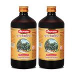 Baidyanath Punarnavarishta 450ml (Pack Of 2) Useful In Liver Problems &Kidney Disorders, Help To Relief From All Kinds Of Body Pains Help In Skin Diseases Helps In The Formation Of Urine Liquid