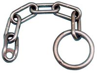 Trailer Safety CHAIN, Secondary Coupling, Unbraked, Ring, Breakaway Chain. Hitch