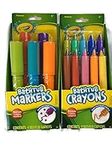 Crayola Bathtub Markers with 1 Bonus Extra Markers AND Crayola Bathtub Crayons with 1 Bonus Extra Crayons