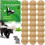 24 Pcs Skunk Repellent for Yard, Na