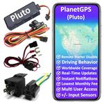PlanetGPS (Pluto) - Wired GPS Tracker for Car + Kill Switch Immobilizer (Relay Included) + PTO Monitoring for Tow Trucks Vehicles - Subscription Required (Starting $6.80 CAD/Month)