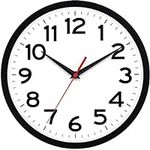 AKCISOT Wall Clock 10 Inch Silent N