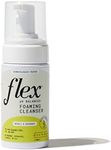 Flex Foaming Cleanser Infused with Neroli & Rosemary – Plant-Based and pH-Balanced Feminine Wash for Silicone Period Cups, Discs and Your Body (3.4 oz.)