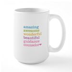 CafePress Amazing Guidance Counselor Mugs 15 oz (444 ml) Ceramic Coffee Mug