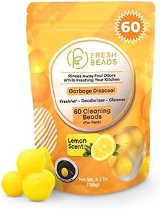 60-Count Sink Garbage Disposal Freshener & Deodorizer Lemon Scent Capsules