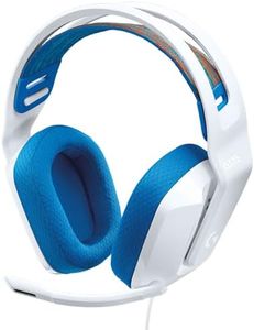 Logitech G335 Wired Gaming Headset, White