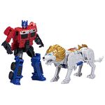 Transformers: Rise of the Beasts Movie, Beast Alliance, Beast Combiners 2-Pack Optimus Prime Toys, 6 and Up, 12.5 cm