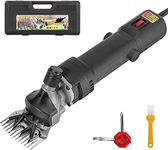 MeShear Unisex 1200W Professional Hair Clipper Horse/Goat/Sheep Hair Cutting Machine, Sheep Clipper6 Speed Control. 2800RPM With Copper Motor