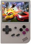 Ampown RG35XX Handheld Game Console 3.5 Inch IPS Screen Linux System Retro Video Games Consoles Portable Pocket Video Player 8000+ Games (Gray)