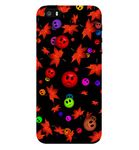 CreativeSoul ''Colorful Smiley with Leaves'' Printed Hard Back Case for Apple iPhone 5 /Apple iPhone 5S /Apple iPhone SE (2016), Designer Cases & Covers for Your Smartphones