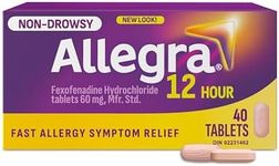 Allegra 12 Hour Allergy Medication,