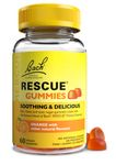 Rescue Remedy Orange Gummies (60 Pack), Natural Flower Essences for Balanced Days, Easy to Take, Vegan, Soothing and Delicious, Suitable for The Whole Family, Orange Flavour