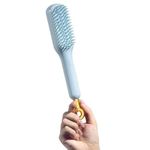 Shopystar Self-Cleaning Anti-Static Massage Comb, Self Cleaning Hair Brush, Massage Comb For Hair, Retractable Rotary Lift Self-Cleaning Comb, Women's Hair Styling Tool (Multicolor)