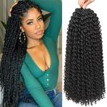 Passion Twist Hair 8 Packs Water Wave Crochet Hair Extensions Passion Twist Crochet Hair Passion Twists Braiding Hair