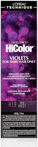 L'oreal Paris Excellence Hicolor Permanent Hair Color, True Violet