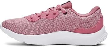 Under Armour Women's Micro G Pursuit BP Running Shoe, (604) Pink Elixir/Pink Elixir/Black, 5