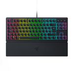 Razer Ornata V3 Tenkeyless - Compact Low Profile Gaming Keyboard (Mecha-Membrane Switches, UV-coated Keycaps, Backlit Dedicated Media Keys, Magnetic Soft-Touch Wrist Rest) QWERTY UK Layout | Black