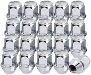 20 Pcs 14x1.5 One-Piece Chrome OEM 