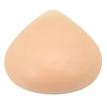 MERSTEYO Silicone Breast Form Triangle Mastectomy Prosthesis Concave Bra Insert Enhancer Pad 1 Piece, Beige, 400g/Piece (C+)