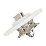 Raizi Diamond Hand Profiler/Router Bits White Nylon Cover for Granite Countertop Full Bullnose, 1-1/4" (V30)