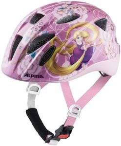 ALPINA Unisexe - Enfants, XIMO DISNEY Casque de vélo, Rapunzel gloss, 49-54 cm