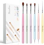 MelodySusie Nail Art Brushes Set,6p