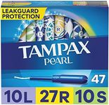 Tampax Pearl Plastic Tampons, Multi