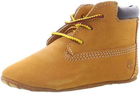 Timberland Crib with Hat Bootie (Infant/Toddler),Wheat,3 M US Infant