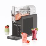 Slush Machine, 6-in-1 Frozen Drink Maker, 2L Slushie Maker Machine Stainless Steel, Slushy Maker with LED Display, Auto-Clean, Create Slush, Ice Cream, Cocktails, Milkshakes, for 6-10 Home & Parties