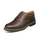 Florsheim Men's Neufeld Plain Toe Oxford, Brown Crazy Horse, 15