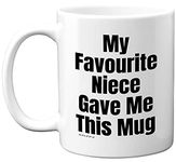 Stuff4 Auntie Uncle Gifts from Niece, Uncle Auntie Mug 11oz Ceramic Coffee Mugs Dishwasher Safe, Uncle Birthday Gifts, Auntie Gifts from Niece, Best Uncle Gifts, Best Aunty Gifts, Uncle Mugs Gifts